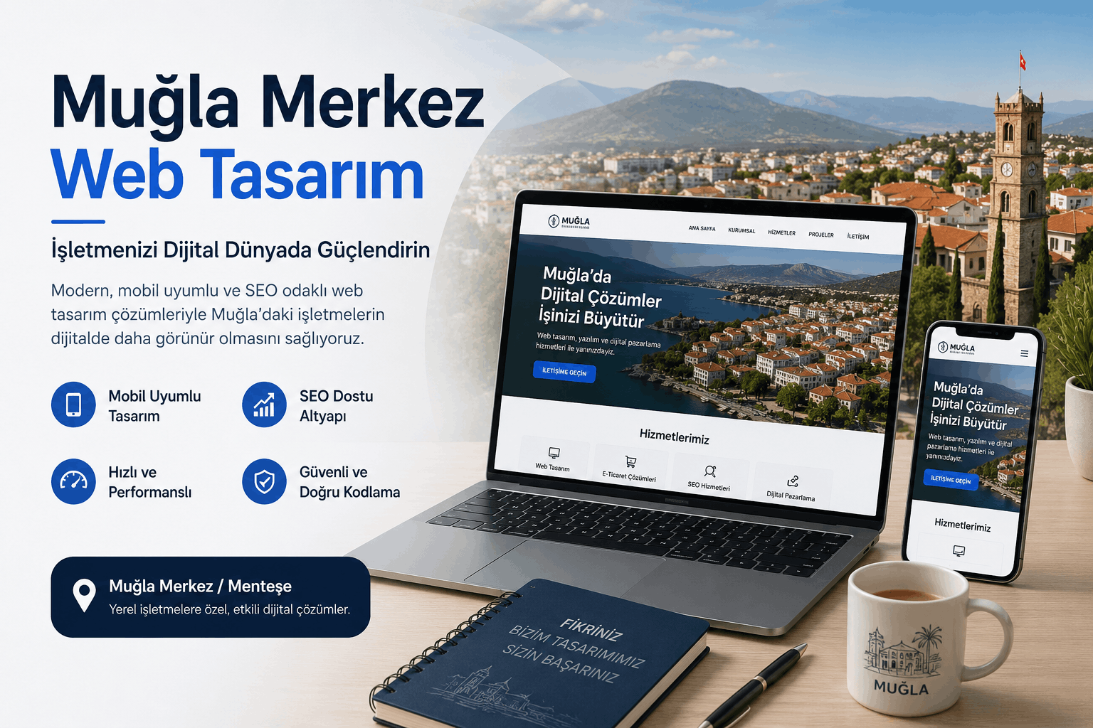 Muğla Merkez Web Tasarım | Profesyonel Web Tasarım Hizmetleri